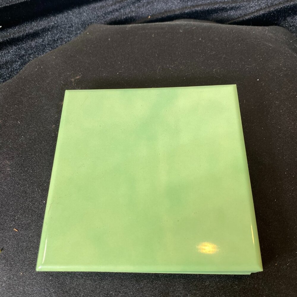 Vintage VIKON Enameled Aluminum Metal Tiles – 20 pcs, 4 ¼” x 4 ¼”, Made in 50's